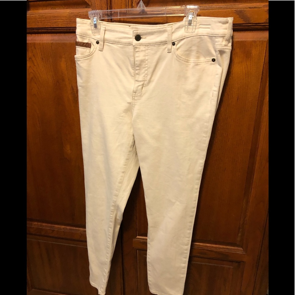 Lauren Ralph Lauren off white jeans size 12P